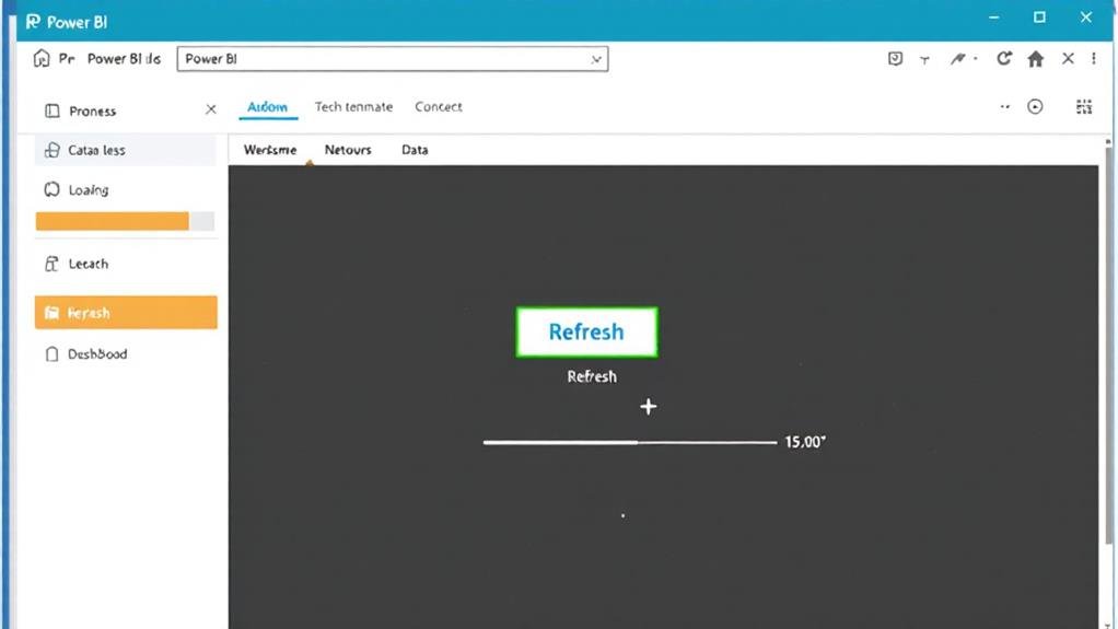 refresh power bi data